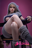 Irontechdoll 164cm Eカップ S14 Mikuヘッド シリコン製リアルラブドール 塗装加工あり 眉毛と睫毛植毛加工あり  リアルドール 等身大 ダッチワイフ