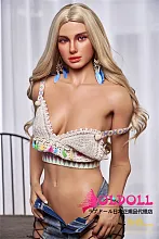 Irontechdoll 168cm S17 Lunaヘッド シリコン製リアルラブドール 塗装加工あり 眉毛と睫毛植毛加工あり 等身大 ダッチワイフ