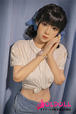【即納品 日本倉庫発送 3日ぐらい届ける】Sanmu doll 148cm Bカップ #S9ヘッド 髪の毛が植毛あり シリコンヘッド+TPEボディ 等身大リアルドール