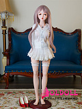 Mini Doll ミニドール 最新作 60cm  シリコン製ドール 艾莉（aili）pvcビニール材料ヘッド 軽量化 1.8kg 収納が便利 使いやすい 普段は鑑賞用 小さいラブドール 女性素体 フィギュア cosplay