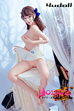 FUDOLL #J021ヘッド 158cm Cカップ 掲載画像フルシリコン製 眉毛と睫毛植毛加工あり 等身大リアルラブドール