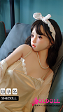 SHEDOLL 洛小乙（luoxiaoyi）ヘッド 148cm Cカップ シリコンヘッド+tpe製ボディ 等身大リアルラブドール