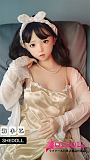 SHEDOLL 洛小乙（luoxiaoyi）ヘッド 148cm Cカップ シリコンヘッド+tpe製ボディ 等身大リアルラブドール