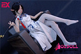 EXDOLL 高級シリコン製 145cm Aカップ 貧乳  玥(yue)（ELF耳つき)  可愛い等身大リアルラブドール