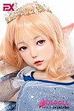 EXDOLL 高級シリコン製 145cm Aカップ 貧乳  玥(yue)（ELF耳つき)  可愛い等身大リアルラブドール