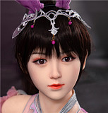 Farking doll シリコン製ヘッド+tpeボディ 157cm Dカップ #66 可愛い等身大リアルラブドール