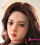 Farking doll シリコン製ヘッド+tpeボディ 157cm Dカップ #66 可愛い等身大リアルラブドール