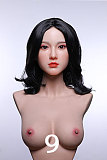 Farking doll シリコン製ヘッド+tpeボディ 157cm Dカップ #66 可愛い等身大リアルラブドール