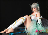 Farking doll シリコン製ヘッド+tpeボディ 157cm Dカップ #66 可愛い等身大リアルラブドール