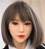 Farking doll シリコン製ヘッド+tpeボディ 157cm Dカップ #66 可愛い等身大リアルラブドール