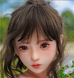 Farking doll シリコン製ヘッド+tpeボディ 157cm Dカップ #66 可愛い等身大リアルラブドール