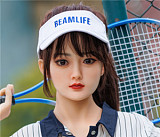 Farking doll シリコン製ヘッド+tpeボディ 157cm Dカップ #66 可愛い等身大リアルラブドール