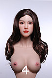 Farking doll シリコン製ヘッド+tpeボディ 157cm Dカップ #66 可愛い等身大リアルラブドール