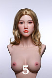 Farking doll シリコン製ヘッド+tpeボディ 157cm Dカップ #66 可愛い等身大リアルラブドール