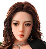 Farking doll シリコン製ヘッド+tpeボディ 157cm Dカップ #66 可愛い等身大リアルラブドール
