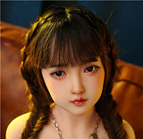 Farking doll シリコン製ヘッド+tpeボディ 157cm Dカップ #66 可愛い等身大リアルラブドール