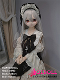 guavadoll（グアバ）番石榴 150cm Dカップ GCO03ヘッド  ビニール（PVC）ヘッド+TPEボディ 1：1 等身大ラブドール ジョイントM16 他社と交換可能 138-150ＣＭのボディに適用 ナチュラル肌色