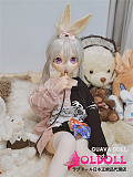guavadoll（グアバ）番石榴 132cm AAカップ SANAヘッド  ビニール（PVC）ヘッド+TPEボディ 1：1 等身大ラブドール ジョイントM16 他社と交換可能 138-150ＣＭのボディに適用 ナチュラル肌色