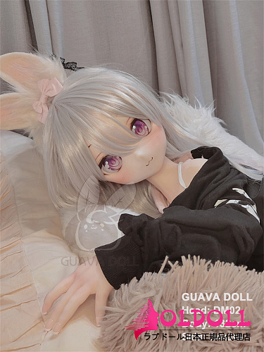 guavadoll（グアバ）番石榴 132cm AAカップ SANAヘッド  ビニール（PVC）ヘッド+TPEボディ 1：1 等身大ラブドール ジョイントM16 他社と交換可能 138-150ＣＭのボディに適用 ナチュラル肌色