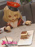 guavadoll（グアバ）番石榴 132cm AAカップ GC02ヘッド  ビニール（PVC）ヘッド+TPEボディ 1：1 等身大ラブドール ジョイントM16 他社と交換可能 138-150ＣＭのボディに適用 ナチュラル肌色
