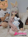 guavadoll（グアバ）番石榴 132cm AAカップ SANAヘッド  ビニール（PVC）ヘッド+TPEボディ 1：1 等身大ラブドール ジョイントM16 他社と交換可能 138-150ＣＭのボディに適用 ナチュラル肌色
