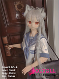 guavadoll（グアバ）番石榴 150cm Dカップ SUMIKAヘッド  ビニール（PVC）ヘッド+TPEボディ 1：1 等身大ラブドール ジョイントM16 他社と交換可能 138-150ＣＭのボディに適用 ナチュラル肌色