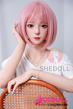 SHEDOLL ラブドール 158cm Cカップ 顾小雨（guxiaoyu）ちゃん メイク1 シリコンヘッド  ボディー材質など選択可能 等身大リアルラブドール
