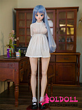 Mini Doll ミニドール 最新作 60cm 芽衣(yayi) シリコン製ドール 軽量化 1kg 収納が便利 使いやすい 普段は鑑賞用 小さいラブドール 女性素体 フィギュア cosplay
