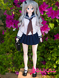 Mini Doll ミニドール 最新作 60cm 芽衣(yayi) シリコン製ドール 軽量化 1kg 収納が便利 使いやすい 普段は鑑賞用 小さいラブドール 女性素体 フィギュア cosplay