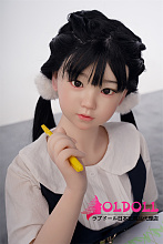 AXBDOLL 掲載画像シリコンヘッドGB05R 新型tpeボディ130CM バスト大 ロリ系ミニドール 等身大TPEラブドール