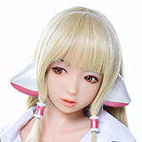 AXBDOLL 掲載画像シリコンヘッドGE15(MOMO)  tpeボディ140CM バスト中 ロリ系ミニドール 等身大TPEラブドール
