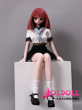 Mini Doll ミニドール 最新作 60cm 普通乳 凉子ヘッド シリコン製 軽量化 1kg 収納が便利 使いやすい 普段は鑑賞用 小さいラブドール 女性素体 フィギュア cosplay