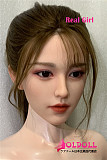 Real girl 頭部単体 P2ヘッド単品 頭のみ シリコン製 職人メイク付き 等身大ラブドール M16ボルト採用 140-170cmのボディに適用