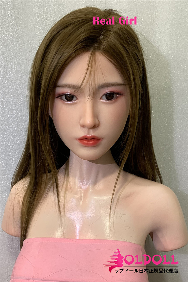 Real girl 頭部単体 P6ヘッド単品 頭のみ シリコン製 職人メイク付き 等身大ラブドール M16ボルト採用 140-170cmのボディに適用
