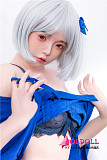 FUDOLL #J007ヘッド 新作ボディ155cm Aカップ フルシリコンドール 眉毛と睫毛植毛加工あり 等身大リアルラブドール