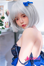 FUDOLL #J007ヘッド 新作ボディ155cm Aカップ フルシリコンドール 眉毛と睫毛植毛加工あり 等身大リアルラブドール