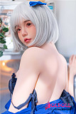 FUDOLL #J007ヘッド 新作ボディ155cm Aカップ フルシリコンドール 眉毛と睫毛植毛加工あり 等身大リアルラブドール