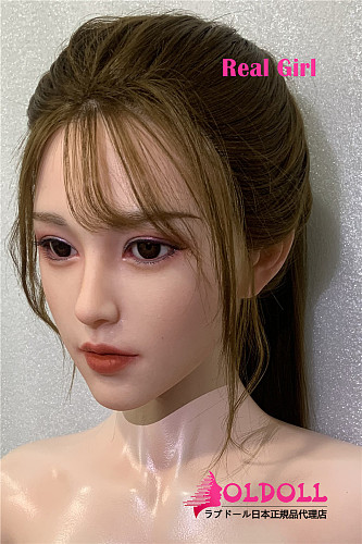 Real girl 頭部単体 P2ヘッド単品 頭のみ シリコン製 職人メイク付き 等身大ラブドール M16ボルト採用 140-170cmのボディに適用