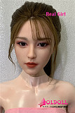 Real girl 頭部単体 P2ヘッド単品 頭のみ シリコン製 職人メイク付き 等身大ラブドール M16ボルト採用 140-170cmのボディに適用