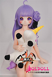 MOZU DOLL 85cm ユニコーンちゃん ソフトビニール製頭部 TPE製ボディ  ラブドール 宣伝画像と同じ制服も付属