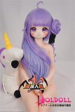 MOZU DOLL 85cm ユニコーンちゃん ソフトビニール製頭部 TPE製ボディ  ラブドール 宣伝画像と同じ制服も付属