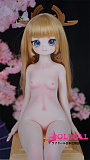 MOZU DOLL 85cm 狐（kitune）ちゃん ソフトビニール製頭部 TPE製ボディ  ラブドール 宣伝画像と同じ制服も付属
