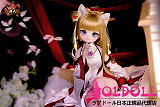 MOZU DOLL 85cm 狐（kitune）ちゃん ソフトビニール製頭部 TPE製ボディ  ラブドール 宣伝画像と同じ制服も付属