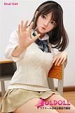 Doll Senior 148cm Cカップ 叽可(jike)ヘッド ヘッドとボディの材質選択可能 お口の開閉機能対応可能 等身大リアルラブドール 掲載画像は職人メイク