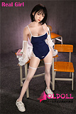 Real girl 160cm 巨乳 D9ヘッド シリコンヘッド+TPEボディー 口開閉機能 リアルな口腔構造あり 電動機能付き 等身大リアルラブドール