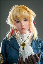 Game Lady  156cm Eカップ+アニメVioletコスプレ フルシリコン製 等身大フィギュア リアルラブドール