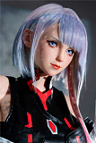 Game Lady フルシリコン製等身大フィギュア 156cm Eカップ+アニメNO.5  コスプレ リアルラブドール