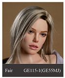 ZELEX フルシリコン製 人間型取り新作ボディ165cm Fカップ+GE81ヘッド  等身大リアルラブドール