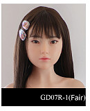 WAXDOLL ヘッド単品 フルシリコン製  等身大リアルラブドール M16ボルト採用