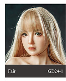 WAXDOLL ヘッド単品 フルシリコン製  等身大リアルラブドール M16ボルト採用
